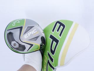 driver : ไดรเวอร์ Callaway Epic Flash (รุ่นปี 2019 Japan Spec.) Loft 9 ก้าน Mitsubishi BASSARA F53 Flex S