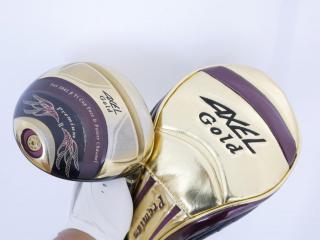 driver : Tsuruya AXEL Gold Premium II (รุ่นปี 2017 ตัวท๊อป หน้าเด้งสุดๆ COR 0.86 ของใหม่ 4 หมื่น) Loft 10.5 Flex S