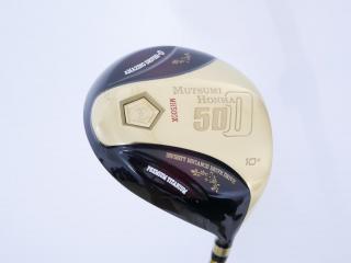 Driver : Other Brand : ไดรเวอร์ Mutsumi Honma MH500X (หัวขนาด 500cc. หน้าเด้งเกินกฏ) Loft 10.5 Flex SR