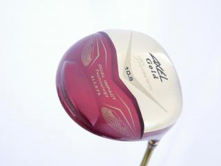 driver : ไดรเวอร์ Tsuruya AXEL Gold Premium IV (รุ่นปี 2021 ตัวท๊อป หน้าเด้งสุดๆ COR 0.87 ของใหม่ 4 หมื่น) Loft 10.5 Flex R
