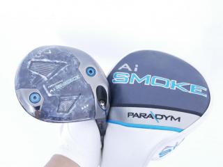 driver : ไดรเวอร์ Callaway Paradym Ai SMOKE Triple Diamond (รุ่นปี 2024 Low Spin สุดๆๆ) Loft 9 (ปรับได้) ก้าน Graphite Design aG19-4 Flex S