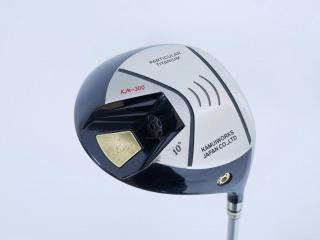 driver : Kamuiworks KM-300 Silver (ตีไกล ตกวิ่งมาก มีสปริงยัดอยู่ในหัว) Loft 10 ก้าน Fujikura Double Kick Flex R