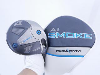 driver : มินิไดรเวอร์ Callaway Paradym Ai SMOKE Ti 340 Mini (รุ่นปี 2024 Japan Spec.) Loft 13.5 (ปรับได้) ก้าน Mitsubishi TENSEI 60 Flex SR