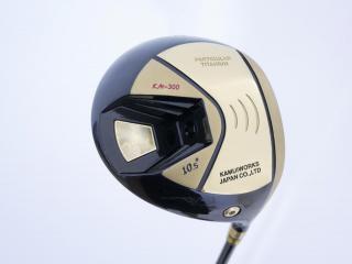 Driver : Kamuiworks : Kamuiworks KM-300 Gold (ปี 2018 หน้าเด้งเกินกฏ มีสปริงข้างใน) Loft 10.5 ก้าน Fujikura Double Kick Flex S