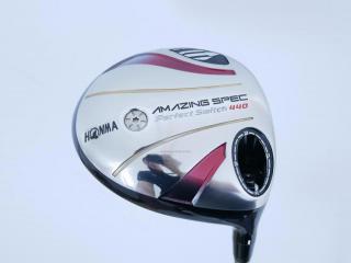 driver : Honma Amazing Spec PerfectSwitch 440 Loft 9 ก้าน Honma PerfectSwitch 65 Flex S