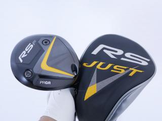 driver : ไดรเวอร์ PRGR RS F JUST (ออกปี 2023) Loft 10.5 ก้าน Tour AD Flex SR