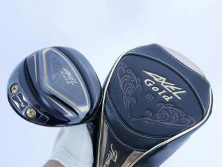 Driver : Tsuruya : Tsuruya AXEL Gold Premium III (รุ่นปี 2019 ตัวท๊อป หน้าเด้งสุดๆ COR 0.86 ของใหม่ 4 หมื่น) Loft 10.5 Flex R