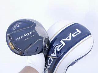 driver : ไดรเวอร์ Callaway Paradym (รุ่นปี 2023 Japan Spec.) Loft 10.5 (ปรับได้) ก้าน Fujikura Ventus TR 5 Flex SR