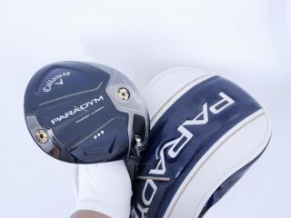 driver : ไดรเวอร์ Callaway Paradym Triple Diamond (รุ่นปี 2023 Low Spin สุดๆ) Loft 10.5 (ปรับได้) ก้าน Mitsubishi TENSEI 55 Flex S