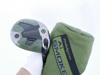 driver : ไดรเวอร์ Callaway Paradym Ai SMOKE Tactical Triple Diamond (Limited หายากมากๆ รุ่นปี 2024 Low Spin สุดๆๆ) Loft 10.5 (ปรับได้) ก้าน Mitsubishi TENSEI Limited Edition 65 Flex S