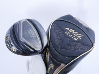 Driver : Tsuruya : Tsuruya AXEL Gold Premium III (รุ่นปี 2019 ตัวท๊อป หน้าเด้งสุดๆ COR 0.86 ของใหม่ 4 หมื่น) Loft 10.5 Flex R