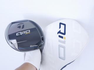 Driver : Taylormade : ไดรเวอร์ Taylormade Qi10 MAX (ออกปี 2024) Loft 9 ก้าน Fujikura VENTUS 5 Flex R