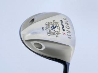 driver : Katana Sniper X (ทอง) Loft 10 ก้าน Sword Tour AD Flex SR