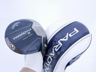 driver : ไดรเวอร์ Callaway Paradym X (รุ่นปี 2023 Japan Spec.) Loft 10.5 (ปรับได้) ก้าน Mitsubishi TENSEI 65 Flex S