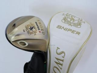 Driver : Katana : Katana Sniper X (ทอง) Loft 10 ก้าน Sword Tour AD Flex R