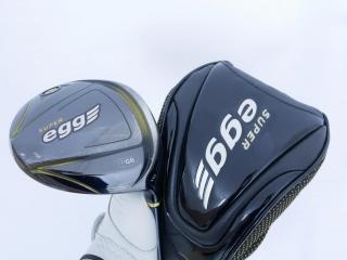 driver : ไดรเวอร์ PRGR Super EGG Long Spec (รุ่นใหม่ ออกปี 2018 หน้าเด้งเกินกฏ COR 0.86) Loft 10 ก้าน M-37 Flex R