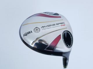 Driver : Honma Amazing Spec PerfectSwitch 440 Loft 9 ก้าน Honma PerfectSwitch 65 Flex S