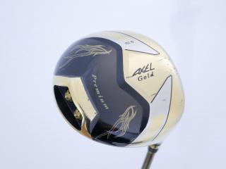 driver : Tsuruya AXEL Gold Premium (460cc. ตัวท๊อป หน้าเด้ง Non-Conform ของใหม่ 4 หมื่น) Loft 10.5 Flex R