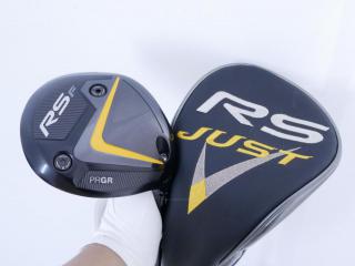 driver : ไดรเวอร์ PRGR RS F JUST (ออกปี 2023) Loft 10.5 ก้าน Tour AD Flex S