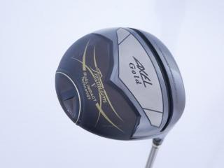 driver : ไดรเวอร์ Tsuruya AXEL Gold Premium 5 (รุ่นปี 2023 ตัวท๊อป หน้าเด้งสุดๆ COR 0.88 ของใหม่ 5 หมื่น) Loft 10.5 Flex S