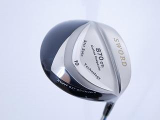 driver : Katana Sword 870Cti (หน้าเด้งสุดๆ ตัวดังในอดีต) Loft 10 Flex R1