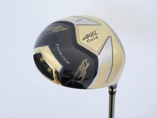 Driver : Tsuruya : Tsuruya AXEL Gold Premium (460cc. ตัวท๊อป หน้าเด้ง Non-Conform ของใหม่ 4 หมื่น) Loft 10.5 Flex R