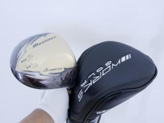 driver : **ของใหม่ ยังไม่แกะพลาสติก** ไดรเวอร์ Works Golf Maximax Premia (รุ่นแข่งตีไกล หน้าเด้งเกินกฏ) Loft 9.5 Flex S