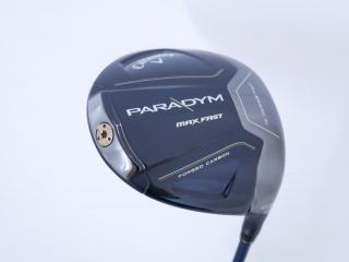 driver : ไดรเวอร์ Callaway Paradym Max Fast (รุ่นปี 2023 Japan Spec.) Loft 10.5 ก้าน Fujikura Speeder NX 40 Flex R