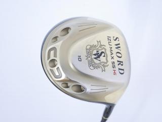 Driver : Katana : Katana Sword IZU Max 55 Hi (หน้าเด้งเกินกฏ) Loft 10 ก้าน Tour AD VD-5 Flex R