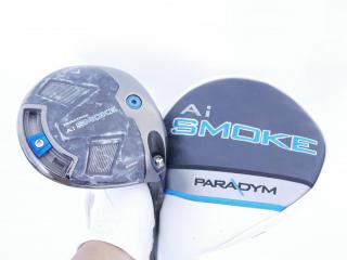 Driver : Callaway : ไดรเวอร์ Callaway Paradym Ai SMOKE MAX (รุ่นปี 2024 Japan Spec.) Loft 10.5 (ปรับได้) ก้าน Mitsubishi TENSEI 50 Flex R