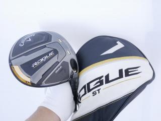 Driver : Callaway : ไดรเวอร์ Callaway Rogue ST MAX (ออกปี 2022 Japan Spec.) Loft 9 ก้าน Fujikura Ventus 5 Flex S