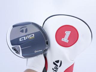 driver : ไดรเวอร์ Taylormade Qi10 MAX (ออกปี 2024) Loft 10.5 ก้าน Mitsubishi Diamana TM50 Flex S