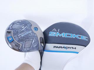 driver : ไดรเวอร์ Callaway Paradym Ai SMOKE MAX (รุ่นปี 2024 Japan Spec.) Loft 10.5 (ปรับได้) ก้าน Mitsubishi TENSEI 50 Flex S