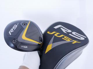 driver : ไดรเวอร์ PRGR RS JUST (ออกปี 2023) Loft 9.5 ก้าน Tour AD Flex S