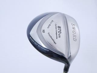 Driver : Katana : Katana Sword 870Cti (หน้าเด้งสุดๆ ตัวดังในอดีต) Loft 10 ก้าน Mitsubishi Diamana ZX 50 Flex R