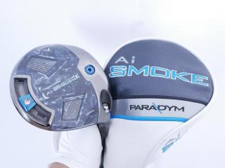 driver : ไดรเวอร์ Callaway Paradym Ai SMOKE MAX (รุ่นปี 2024 Japan Spec.) Loft 10.5 (ปรับได้) ก้าน Mitsubishi TENSEI 50 Flex S