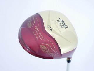 Driver : Tsuruya : ไดรเวอร์ Tsuruya AXEL Gold Premium IV (รุ่นปี 2021 ตัวท๊อป หน้าเด้งสุดๆ COR 0.87 ของใหม่ 4 หมื่น) Loft 10.5 สุดยอดก้าน Design Tuning Mobius DX Flex R