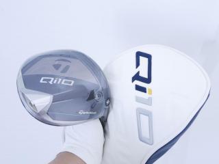 driver : **ของใหม่ ยังไม่แกะพลาสติก** ไดรเวอร์ Taylormade Qi10 (ออกปี 2024) Loft 10.5 (ปรับได้) ก้าน Mitsubishi Diamana TM50 Flex S