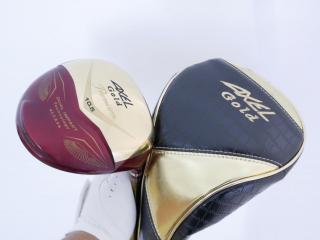 Driver : Tsuruya : ไดรเวอร์ Tsuruya AXEL Gold Premium IV (รุ่นปี 2021 ตัวท๊อป หน้าเด้งสุดๆ COR 0.87 ของใหม่ 4 หมื่น) Loft 10.5 Flex S