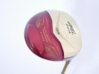 driver : ไดรเวอร์ Tsuruya AXEL Gold Premium IV (รุ่นปี 2021 ตัวท๊อป หน้าเด้งสุดๆ COR 0.87 ของใหม่ 4 หมื่น) Loft 10.5 Flex R