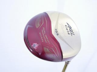 driver : ไดรเวอร์ Tsuruya AXEL Gold Premium IV (รุ่นปี 2021 ตัวท๊อป หน้าเด้งสุดๆ COR 0.87 ของใหม่ 4 หมื่น) Loft 10.5 Flex R