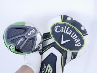 driver : ไดรเวอร์ Callaway GBB Epic Forged (ออกปี 2016 ขายในญี่ปุ่นเท่านั้น) Loft 10.5 ก้าน UST Mamiya ATTAS COOOL 5 Flex SR