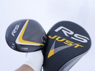 driver : ไดรเวอร์ PRGR RS D JUST (ออกปี 2023) Loft 9.5 ก้าน Mitsubishi Diamana Flex S