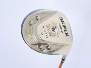 driver : ไดรเวอร์ Katana Sniper 4WD-G (460cc. มีออฟเซตกันลูกบานออกขวา) Loft 10 ก้าน Sword Tour AD Flex R