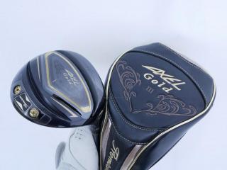 Driver : Tsuruya : Tsuruya AXEL Gold Premium III (รุ่นปี 2019 ตัวท๊อป หน้าเด้งสุดๆ COR 0.86 ของใหม่ 4 หมื่น) Loft 10.5 Flex R