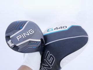 driver : ไดรเวอร์ Ping G440 Max (รุ่นล่าสุด ออกปี 2025 Japan Spec) Loft 10.5 ก้าน Ping Tour 2.0 65 Flex S