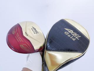driver : ไดรเวอร์ Tsuruya AXEL Gold Premium IV (รุ่นปี 2021 ตัวท๊อป หน้าเด้งสุดๆ COR 0.87 ของใหม่ 4 หมื่น) Loft 10.5 Flex S