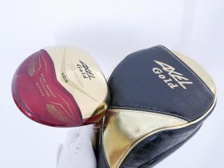 driver : ไดรเวอร์ Tsuruya AXEL Gold Premium IV (รุ่นปี 2021 ตัวท๊อป หน้าเด้งสุดๆ COR 0.87 ของใหม่ 4 หมื่น) Loft 10.5 Flex S