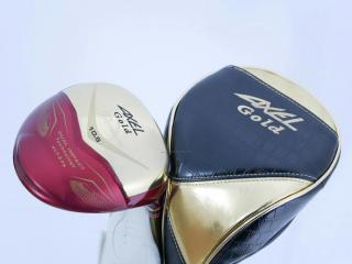 driver : ไดรเวอร์ Tsuruya AXEL Gold Premium IV (รุ่นปี 2021 ตัวท๊อป หน้าเด้งสุดๆ COR 0.87 ของใหม่ 4 หมื่น) Loft 10.5 Flex R
