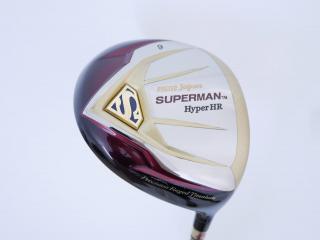 driver : ไดรเวอร์ Superman HyperHR (ตีไกลมาก หน้าเด้งสุดๆ COR.885 กระดองเด้ง) Loft 9 Flex SR